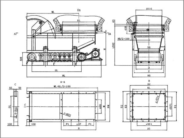 扇形閥門帶式（甲帶）給料機的承載能力較強、噪音低、整機使用壽命長